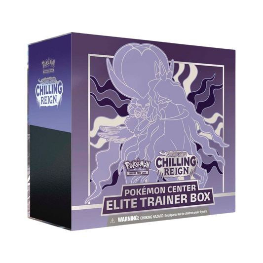 Chilling Reign Pokemon Center Elite Trainer Box [Shadow Rider Calyrex]